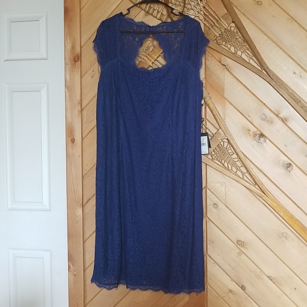 Blue Lace Dress